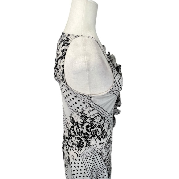 Disney Alice Through The Looking Glass Black and White High Low Sundress - Picture 8 of 13